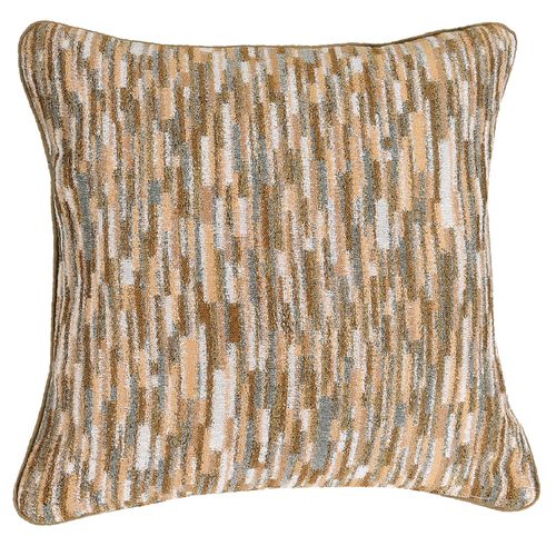 Coussin - Effet Moucheté - 45x45 Cm - Jaune