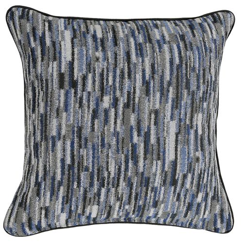 Coussin - Effet Moucheté - 45x45 Cm - Bleu