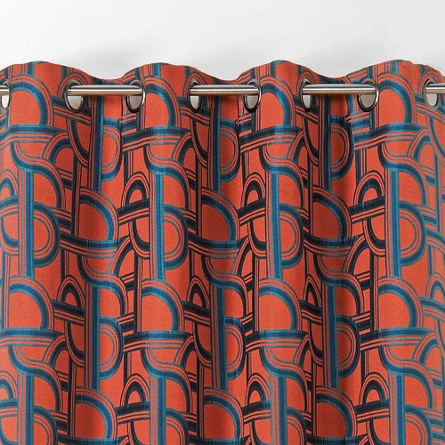 Rideau D'ameublement Au Style De L'orient Express - 135x240 Cm - Rouge