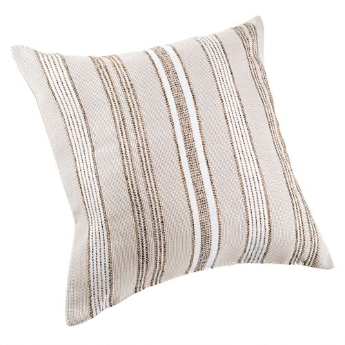 Coussin Extérieur Déperlant Rayé - 50x50 Cm - Vert