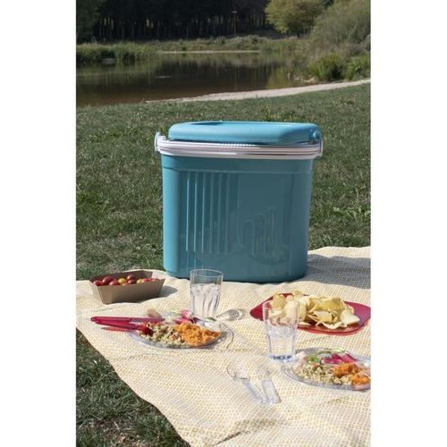 Glacière Plastique 32l - 19710 Turquoise
