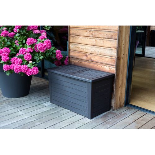 Malle De Jardin "baya" 250l 0.97 X 0.54 X 0.58 M - Gris