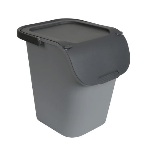 Poubelle De Tri 40l Gris - 010612 G.bt/g.a