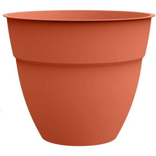 Pot De Fleur Rond - Osaka - D. 50 Cm - 56,8 L - Intérieur/extérieur - Orange Terre