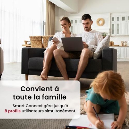 Pèse-personne Terraillon Électronique - Smart Connect Bt - Analyse Composition Corporelle Et Imc