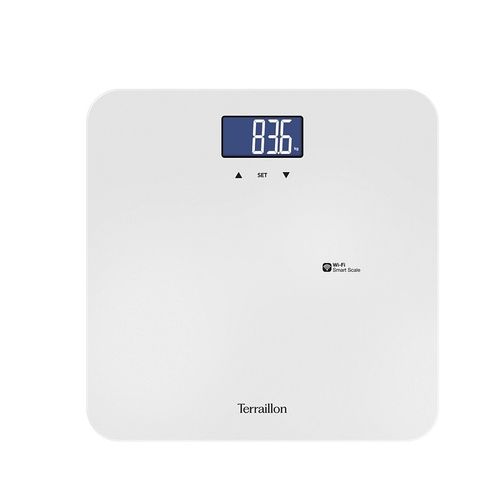 Pèse-personne Connecté Wi-fi 180kg/100g Blanc - 15313
