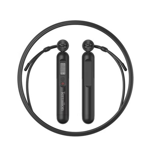 Pèse-personne Impédancemètre Et Corde à Sauter Connectés 180kg/100g Noir - Gymfitconnect