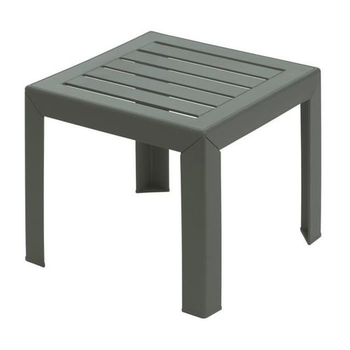 Table Basse - Miami - Forest Green - 40x40 - Résine