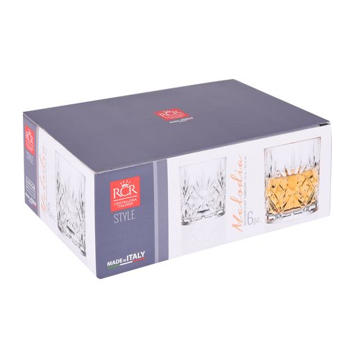 Gobelet Mélodia 31 Cl (lot De 6) En Verre