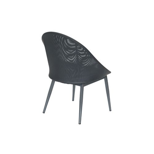Fauteuil De Jardin En Aluminium Avec Coussin Gris Fuerta Aventura - Jardiline