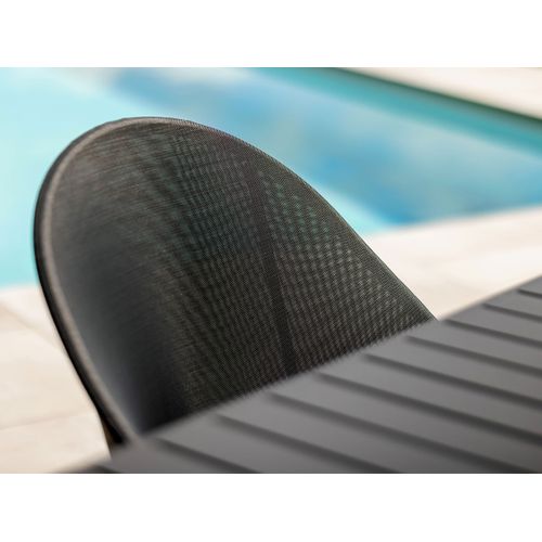 Fauteuil De Jardin En Aluminium Avec Coussin Gris Fuerta Aventura - Jardiline