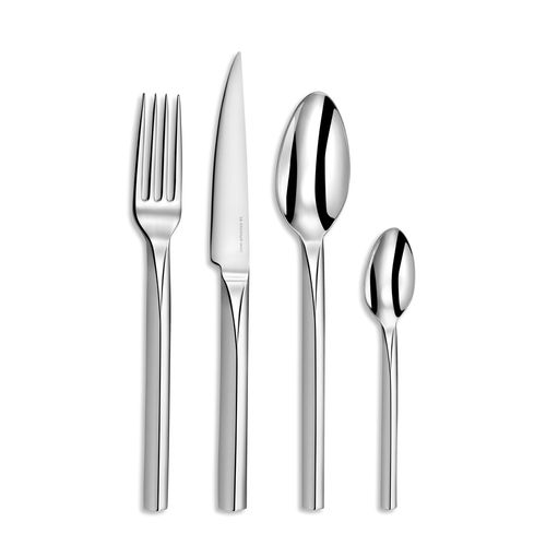 Ménagère Capferret 16 Pièces Miroir En Inox