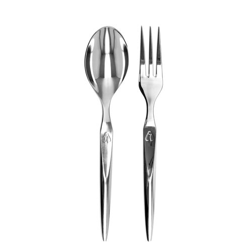 Set De Couvert De Service Laguiole Héritage En Inox