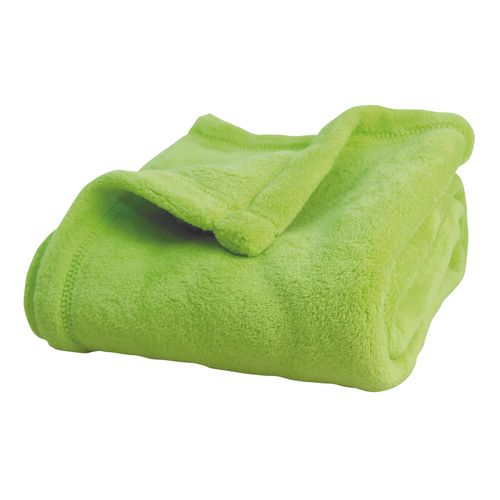 Couverture Unie Et Colorée - 100x150 Cm - Vert Clair