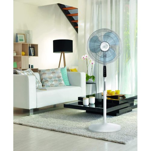 Ventilateur Sur Pied 3 Vitesses 40cm 45w Blanc - Vu4440f0