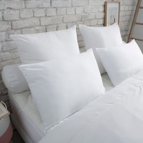 Oreiller Respirant Moelleux 60 X 60 Cm Blanc