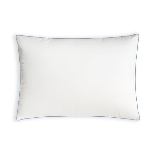 Oreiller Medium Sensation Duvet - Coton Bio - Olivier 50 X 70 Cm Blanc