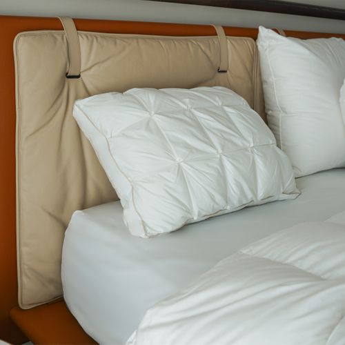 Oreiller Magnolia - Medium 45 X 65 Cm Blanc