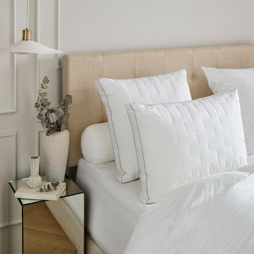 Oreiller Normann - Moelleux 45 X 65 Cm Blanc