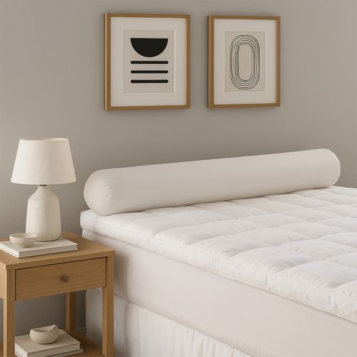 Traversin Plume L'eternel - Ferme 90  Cm Blanc