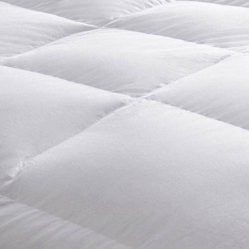 Couette Somptueuse - Tempérée 240 X 260 Cm Blanc