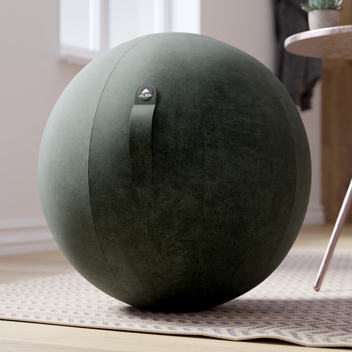 Swiss Ball Velours Vert