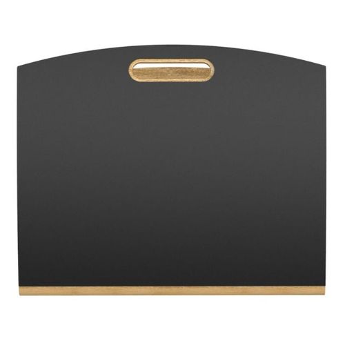 Repose Pied En Bois Naturel Noir