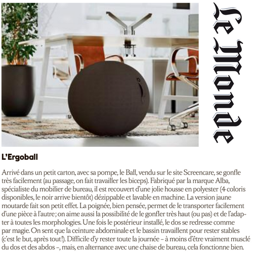 Swiss Ball Bouclette
