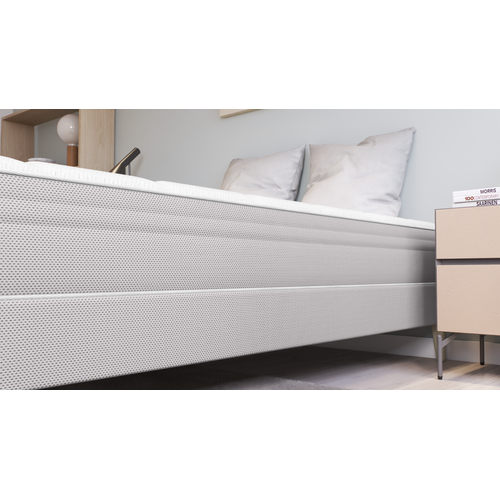 Matelas Ressort Ensachés 160x200 cm ADORABLE, Ferme, Epaisseur 23 cm
