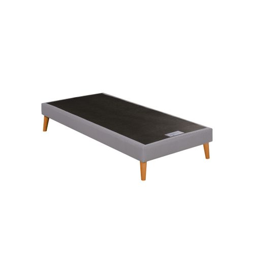 Sommier Decor 90x200 à Lattes + 4 Pieds Bois