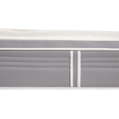 Ensemble L'ELEGANT 160x200 cm Matelas Ressort Ensachés H30cm, Ferme, 2 Sommiers