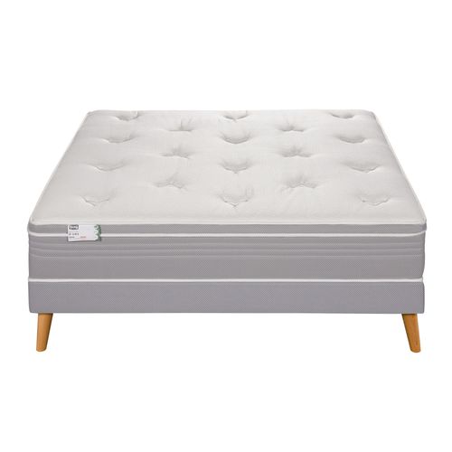 Ensemble matelas Ressort Ensachés 160x200 cm LE VISIONNAIRE, Epaisseur 27 cm, Ferme + Sommier