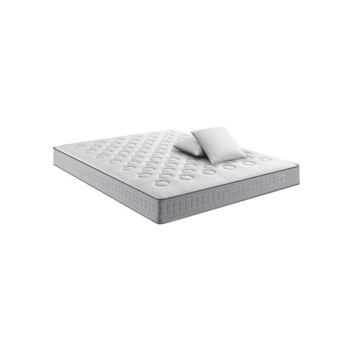 Matelas Ressorts Ensachés, 180x200 cm INITIAL, Ferme, H23 + 2 Oreillers 60x60 cm