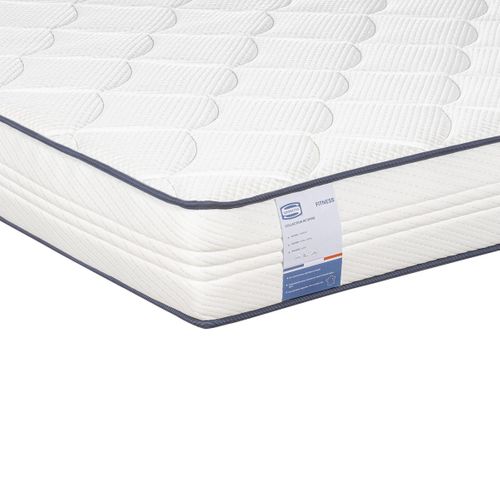 Matelas ressorts 120x190 cm avec mémoire de forme FITNESS ép.24 cm