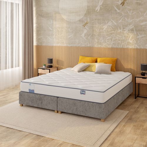 Matelas ressorts 180x200 cm avec mémoire de forme FITNESS ép.24 cm