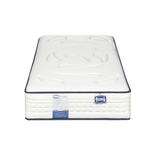 Matelas ressorts 80x200 cm avec latex INFLUENCE ép.26 cm