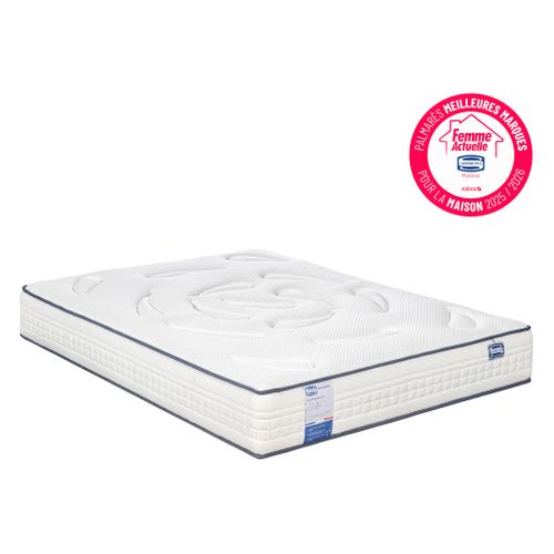 Matelas ressorts 140x190 cm SIMMONS INFLUENCE ép.26 cm