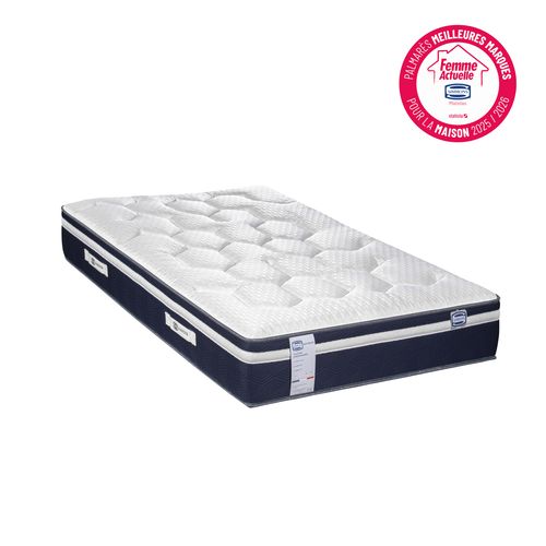 Matelas hybride 120x190 cm SIMMONS NUIT FRAICHE ép.27 cm