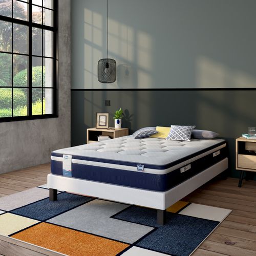Matelas hybride 140x200 cm SIMMONS NUIT FRAICHE ép.27 cm
