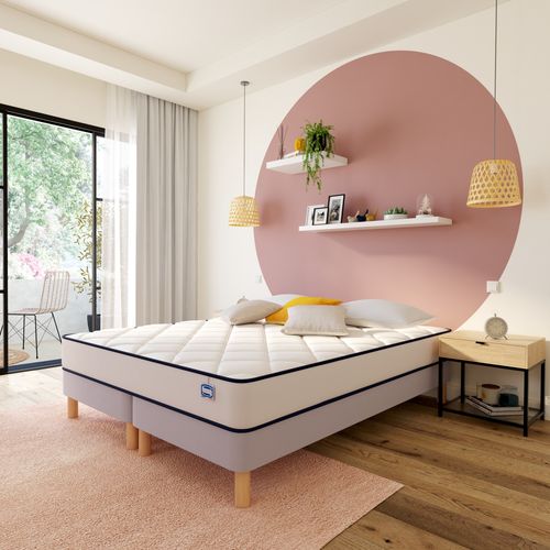 Ensemble matelas et sommier SIMMONS DETENTE 180x200 cm