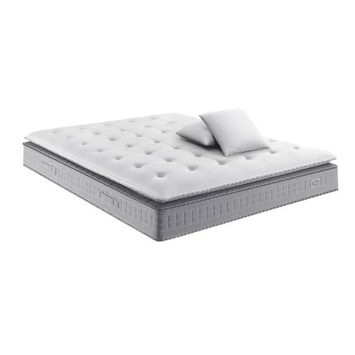 Matelas Ressort Ensachés 140x190cm EXTENSION H29, Ferme, 2 Oreillers
