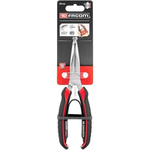 Pince à Becs Demi-ronds Coudés Effilés 183a.20cpepb - Bec Fin Et Finement Strié