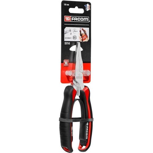 Pince à Bec Plat - 188a.16cpepb - Bec Fin De 46mm - Noir