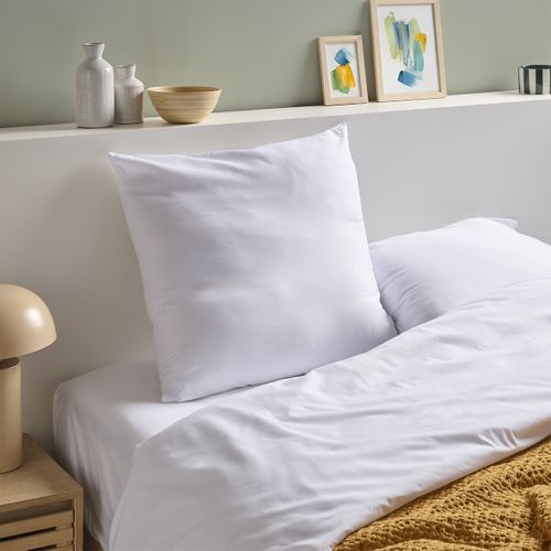 Oreiller Moelleux 60x60cm Anti-acariens Traitement Naturel