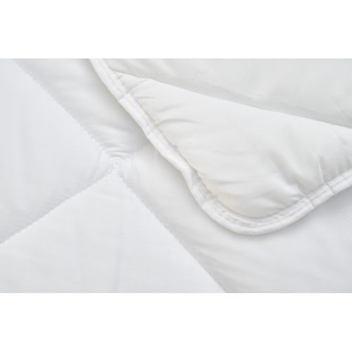 Pack 2 Personnes Couette Chaude 220x240cm + 2 Oreillers Lavable à 95°
