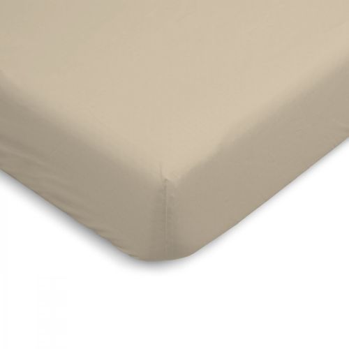 Drap Housse Uni 160x200cm Percale Lin