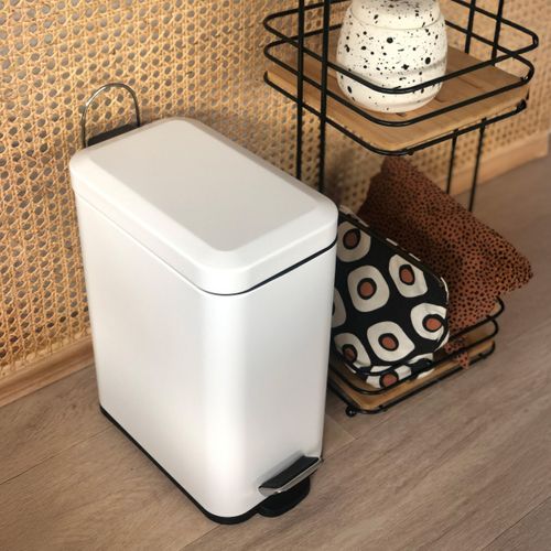 Poubelle Salle De Bain 5l à Pédale