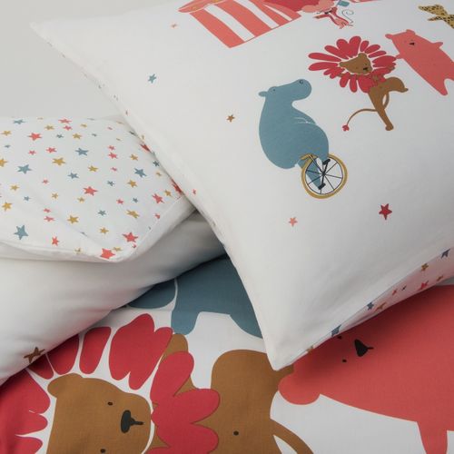 Parure De Lit Enfant Animaux Du Cirque 140x200cm