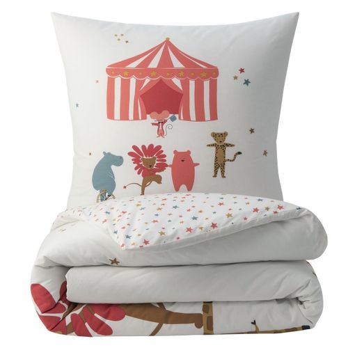 Parure De Lit Enfant Animaux Du Cirque 140x200cm
