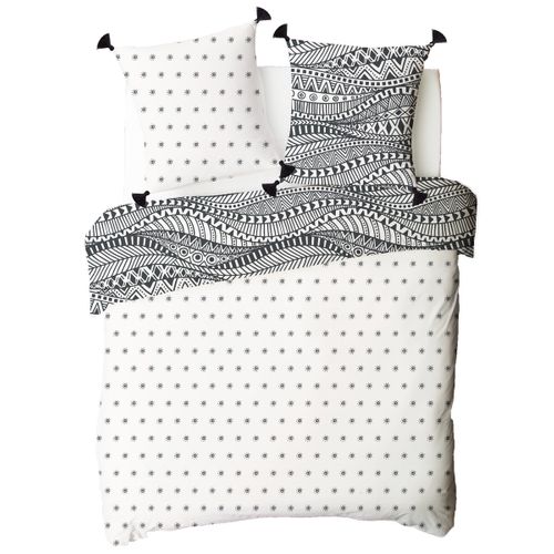 Parure De Lit 2 Personnes En Coton 240x220cm